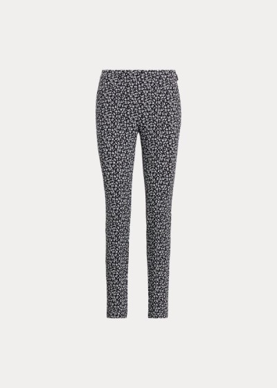 Women's Ralph Lauren Floral-Print Stretch Golf Pants | 860725MUF